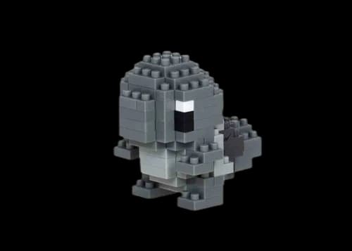 Fragment x Pokemon Thunderbolt Project Squirtle Nanoblock