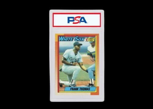 Frank Thomas (Name on Front) 1990 Topps Rookie #414 (PSA or BGS Graded)