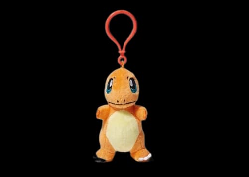 Fragment x Pokemon Charmander Thunderbolt Project Mascot Keychain Orange
