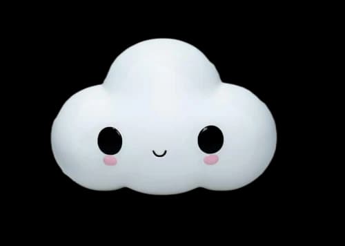 Friends With You Little Cloud Figure (Edition /500) White