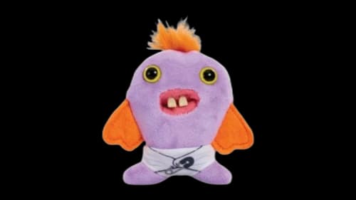 Fuggler Baby Fugg Cod Father Purple Fleece Plush