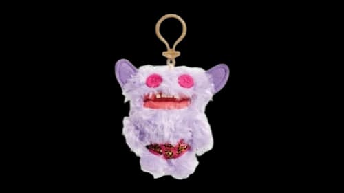 Fuggler Grin Grin Lilac Swirl Keyring Plush