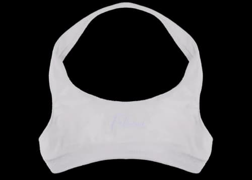 Full Send Terry Cloth Logo Top White