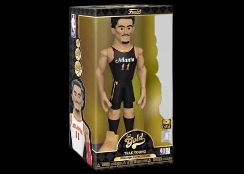 Funko Gold NBA Atlanta Hawks Trae Young 12 Inch Chase Edition Vinyl Figure