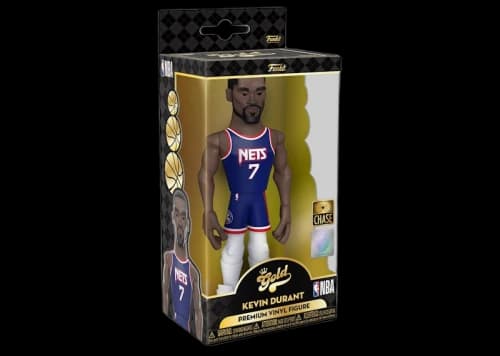 Funko Gold NBA Brooklyn Nets Kevin Durant 5 Inch Chase Exclusive Figure