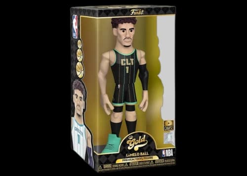 Funko Gold NBA Charlotte Hornets LaMelo Ball 12 Inch Chase Edition Vinyl Figure