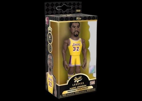 Funko Gold NBA Legends Los Angeles Lakers Magic Johnson 5 Inch Figure