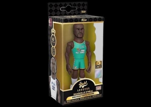 Funko Gold NBA Legends Orlando Magic Shaquille O'Neal 5 Inch Chase Exclusive Figure