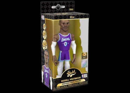 Funko Gold NBA Los Angeles Lakers Russell Westbrook 5 Inch Chase Exclusive Figure