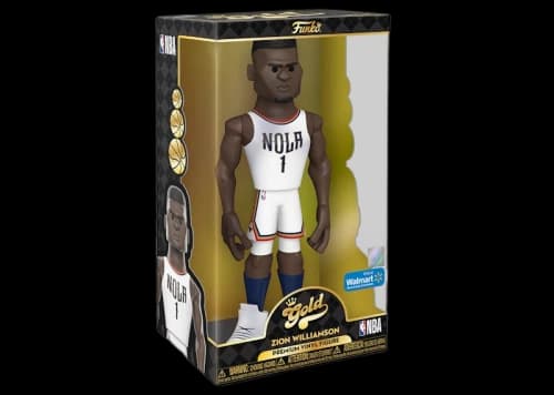 Funko Gold NBA New Orleans Pelicans Zion Williamson 12 Inch Walmart Exclusive Figure
