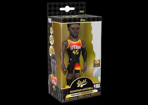 Funko Gold NBA Utah Jazz Donovan Mitchell 5 Inch Chase Exclusive Figure