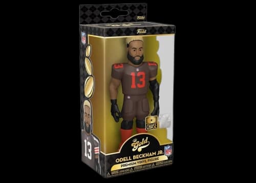 Funko Gold NFL Cleveland Browns Odell Beckham Jr. 5 Inch Chase Exclusive Figure