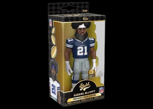 Funko Gold NFL Dallas Cowboys Ezekiel Elliott 5 Inch Chase Exclusive Figure