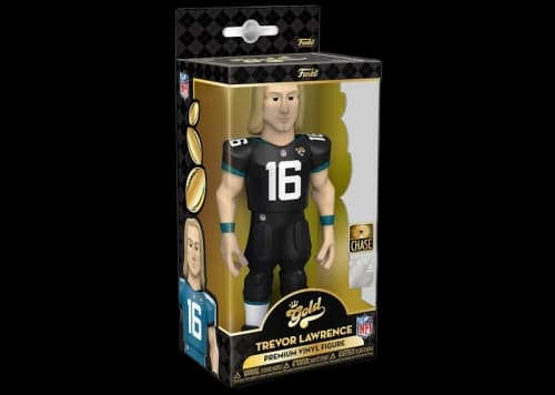 Funko Gold NFL Jacksonville Jaguars Trevor Lawrence 5 Inch Chase Exclusive Figure