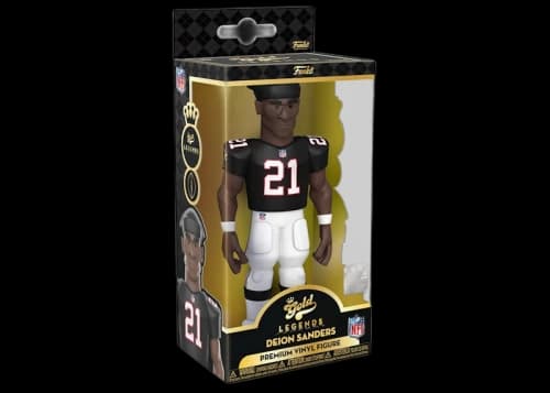 Funko Gold NFL Legends Atlanta Falcons Deion Sanders 5 Inch Figure