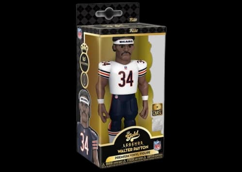 Funko Gold NFL Legends Chicago Bears Walter Payton 5 Inch Chase Edition Figure