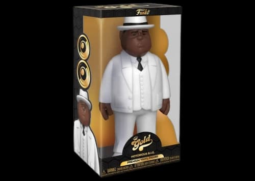 Funko Gold Notorious B.I.G. in White Suit 12 Inch Vinyl Figure