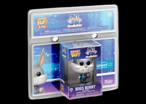 Funko Pocket Pop! Space Jam A New Legacy Bugs Bunny (Metallic) Walmart Exclusive Collectors Bundle