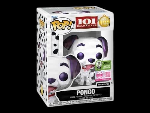 Funko Pop! 101 Dalmatians Pongo (Facet) Funko Limited Edition Figure #1723