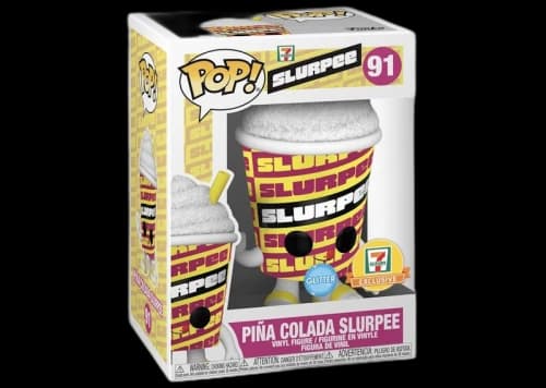 Funko Pop! 711 Slurpee Pina Colada Slurpee Glitter 711 Exclusive Figure #91