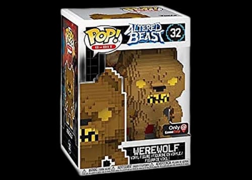 Funko Pop! 8 Bit Altered Beasts Greek Warrior Gold Werewolf Gamestop Exclusive Figure #32
