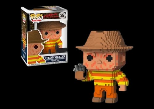 Funko Pop! 8-Bit Nightmare on Elm Street Freddy Krueger NES Colors GameStop Exclusive Figure #25