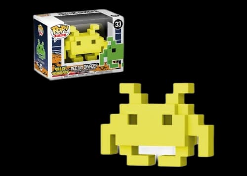 Funko Pop! 8-Bit Space Invaders Medium Invader GameStop Exclusive Figure #33