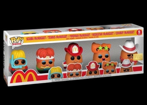 Funko Pop! Ad Icons Chicken McNugget Buddies Golden Arches Exclusive 5-Pack