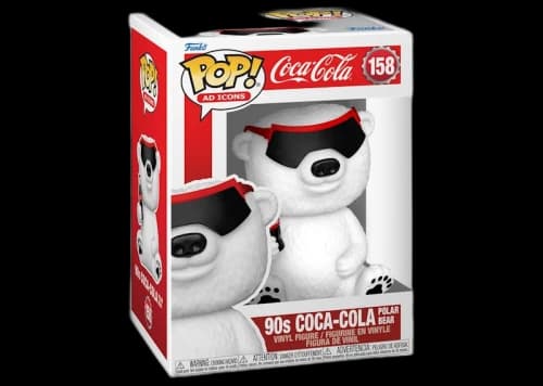 Funko Pop! Ad Icons Coca-Cola 90s Coca-Cola Polar Bear Figure #158