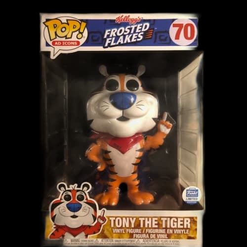Funko Pop! Ad Icons Frosted Flakes Tony The Tiger Funko Shop Exclusive 10 inch Figure #70
