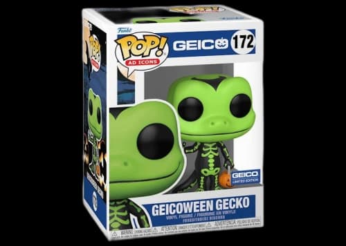 Funko Pop! Ad Icons Geico Geicoween Gecko Geico Exclusive Figure #172
