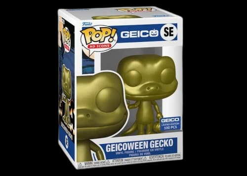 Funko Pop! Ad Icons Geico Geicoween Gecko Geico Exclusive SE (LE 100)
