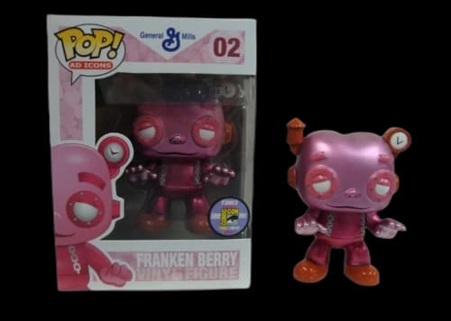 Funko Pop! Ad Icons General Mills Franken Berry (Metallic) SDCC Figure #02