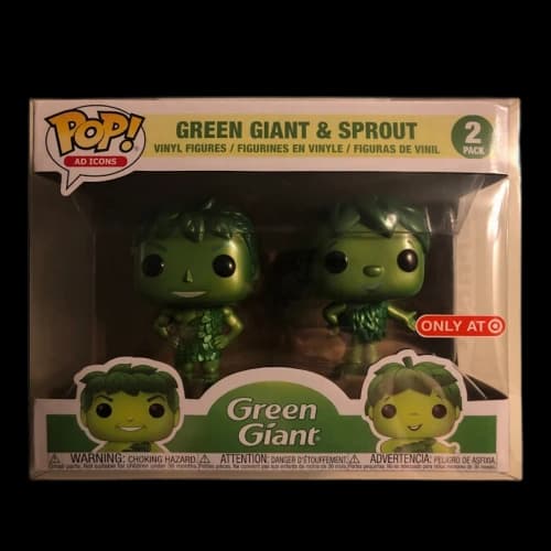 Funko Pop! Ad Icons Green Giant & Sprout Green Giant Target Exclusive 2 Pack