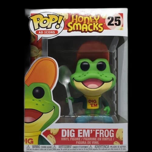 Funko Pop! Ad Icons Honey Smacks Dig Em' Frog Figure #25