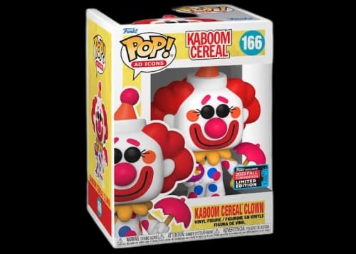 Funko Pop! Ad Icons Kaboom Cereal (Kaboom Cereal Clown) 2022 Fall Convention Exclusive Figure #166