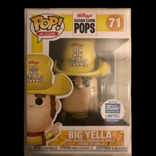 Funko Pop! Ad Icons Kellogg's Sugar Corn Pops Big Yelloa Funko Shop Limited Edition Figure #71