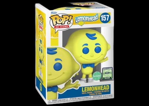 Funko Pop! Ad Icons Lemonhead Scented 2022 Funkon HQ 5 Year Anniversary Exclusive Figure #157