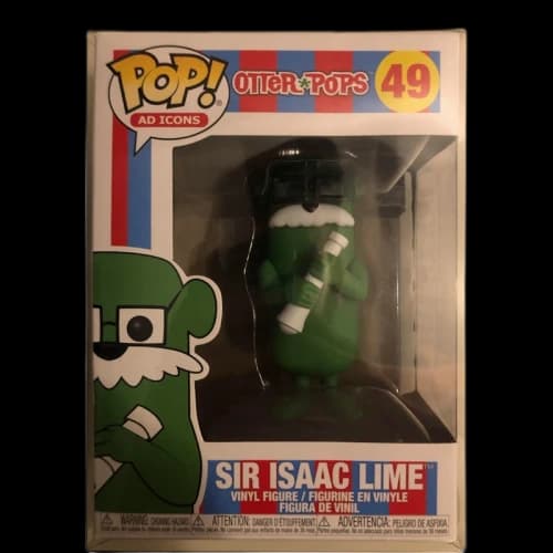 Funko Pop! Ad Icons Otter Pops Sir Isaac Lime Figure #49