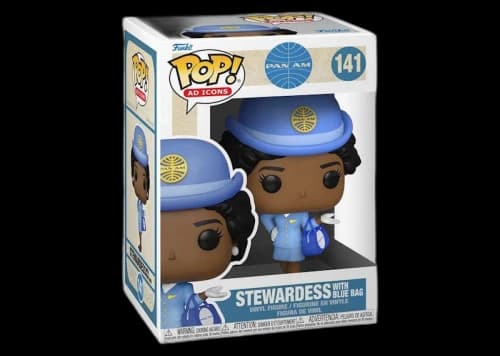 Funko Pop! Ad Icons Pan Am Stewardess with Blue Bag Figure #141