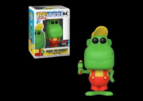 Funko Pop! Ad Icons PEZ Mimic The Monkey Green Fall Convention Exclusive Figure #64