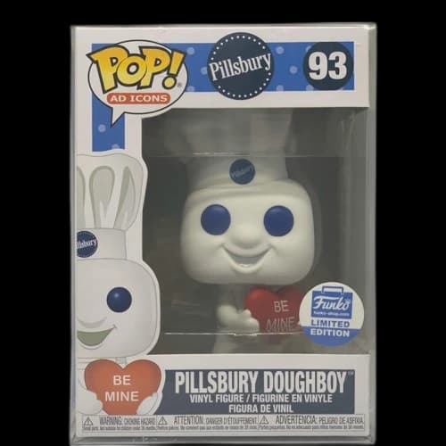 Funko Pop! Ad Icons Pillsbury Doughboy Be Mine Funko Shop Edition Figure #93