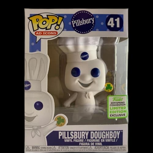 Funko Pop! Ad Icons Pillsbury Pillsbury Doughboy with Shamrock Spring Convention Figure #41