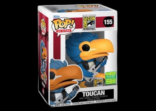 Funko Pop! Ad Icons San Diego Comic Con Toucan 2022 Summer Convention Exclusive Figure #155