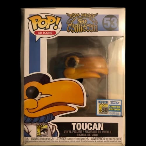 Funko Pop! Ad Icons San Diego ComicCon Toucan SDCC Figure #53