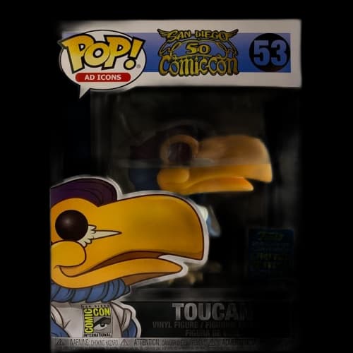 Funko Pop! Ad Icons San Diego Comicon Toucan Summer Convention Exclusive Figure #53