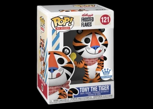 Funko Pop! Ad Icons Tony The Tiger Kelloggs Frosted Flakes Funko Shop Exclusive Figure #121