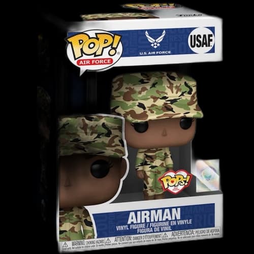 Funko Pop! Air Force: Airman (African American Female) Figure #USAF