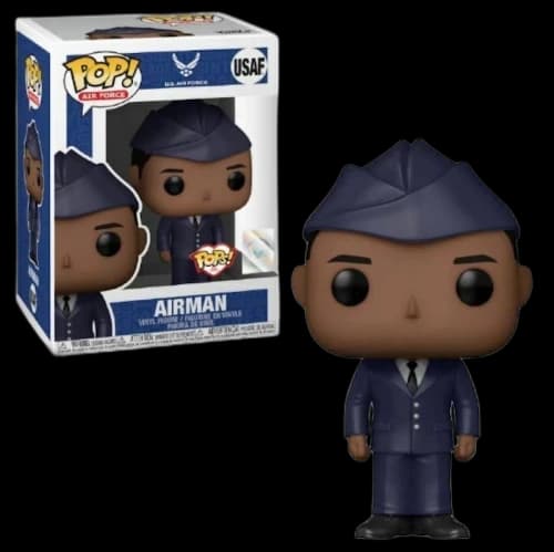 Funko Pop! Air Force: Airman (African American Male) Figure #USAF