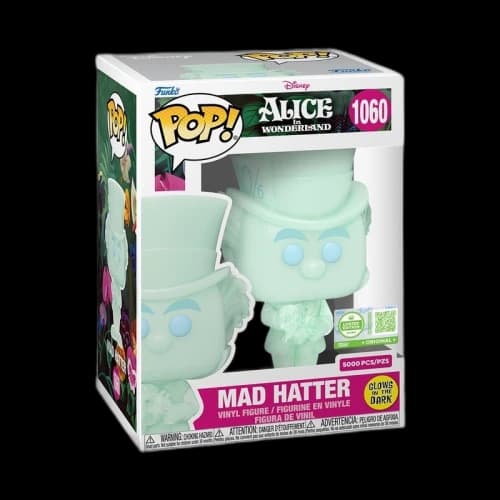 Funko Pop! Alice In Wonderland Mad Hatter (Glow) Limited Edition Figure #1060